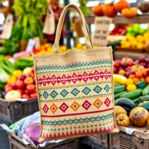 Jute Grocery Bag